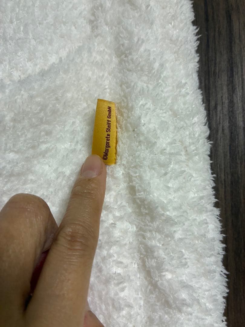 新品　ジェラートピケ　部屋着 もこもこパンツ　ホワイト　F