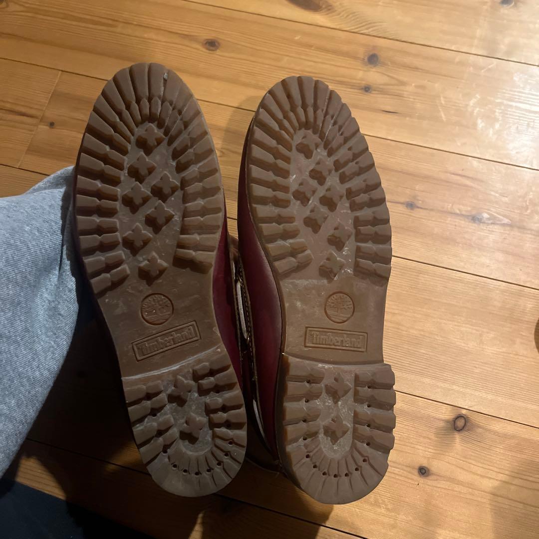 Timberland 3eye クラシック　バーガンディ 26センチ