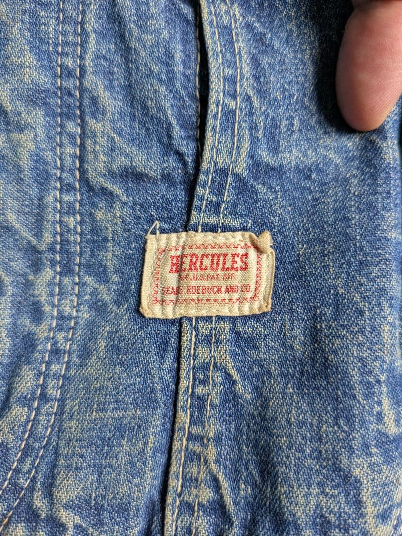 HERCULES デニムカバーオール