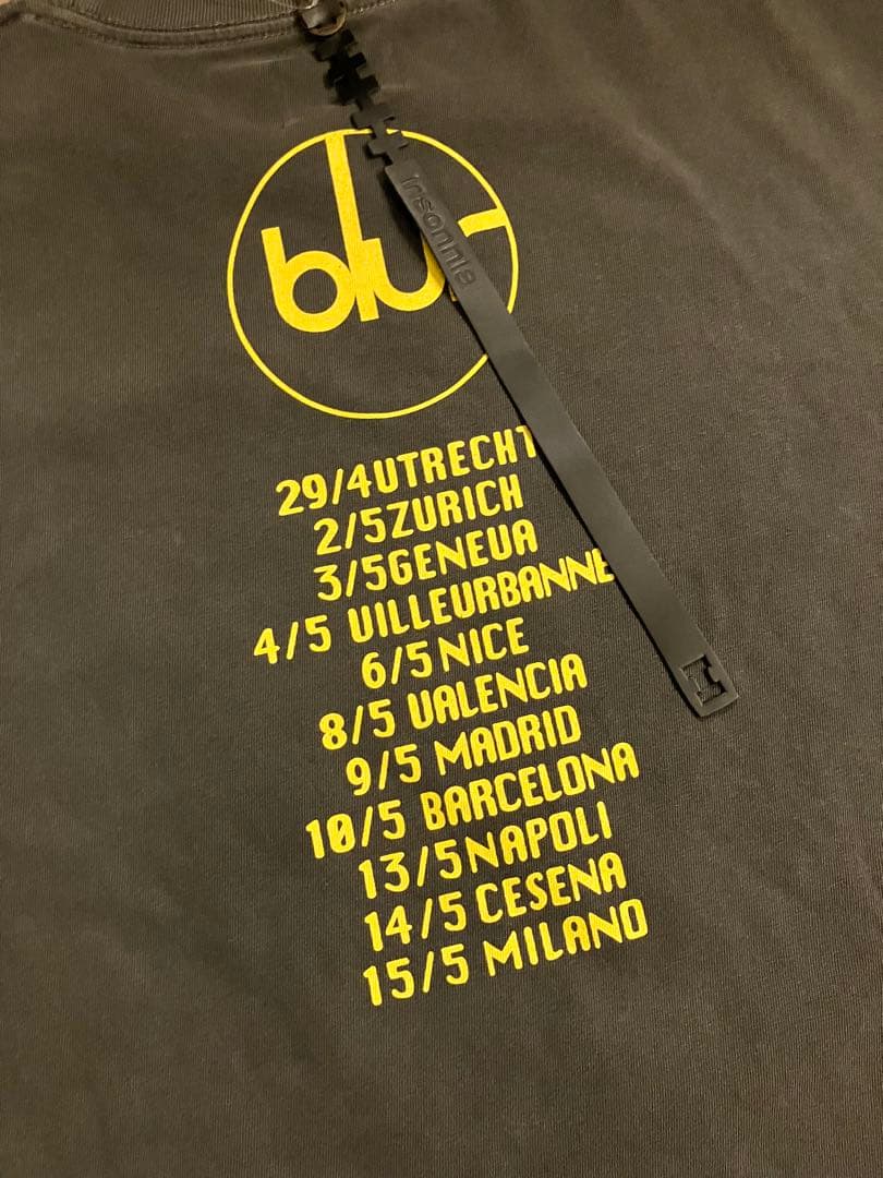 【新品】INSONNIA PROJECTS ブラー　blur Tシャツ2