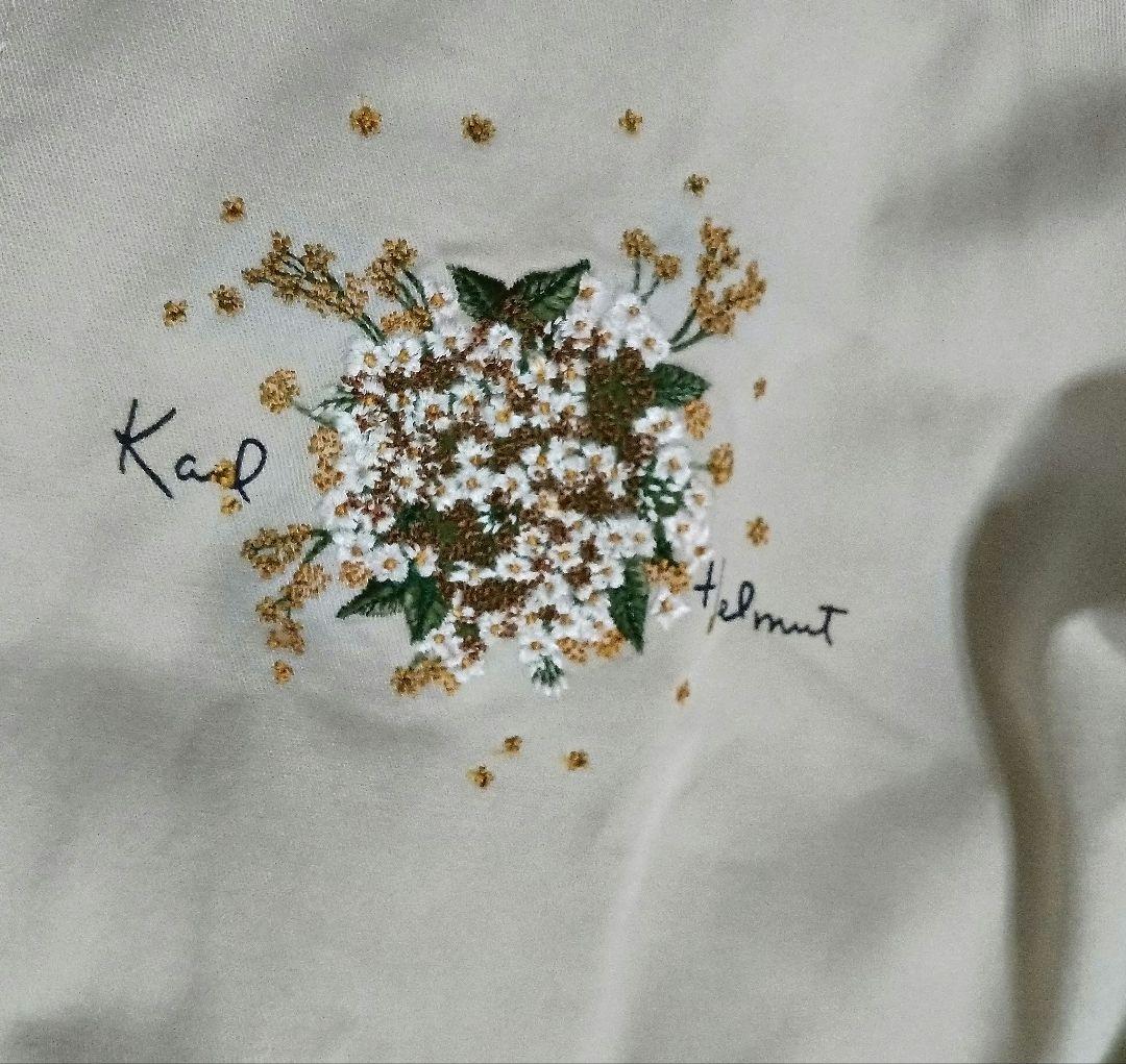 Karl Helmutカールヘルム 　トレンチコート　ピンクハウス　花柄　刺繍