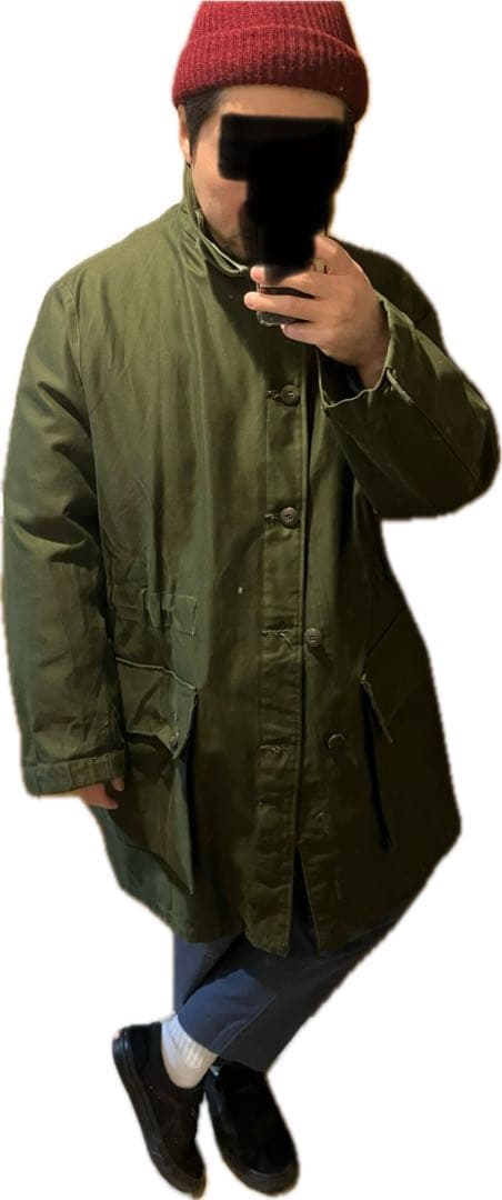 s*u様 実物 スウェーデン軍 M59 フィールドコート モッズパーカ ビンテー