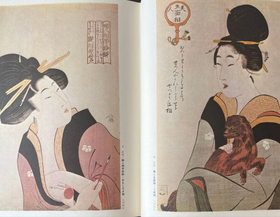 “初版本” 浮世絵大系6 歌麿／栄之　後藤 茂樹　集英社