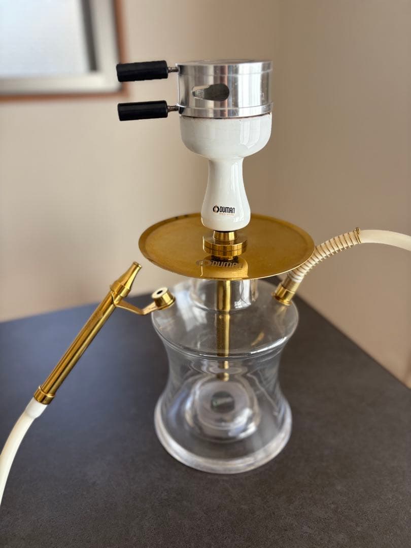 ODUMAN N2 CLEAR GOLD シーシャセット+おまけ品