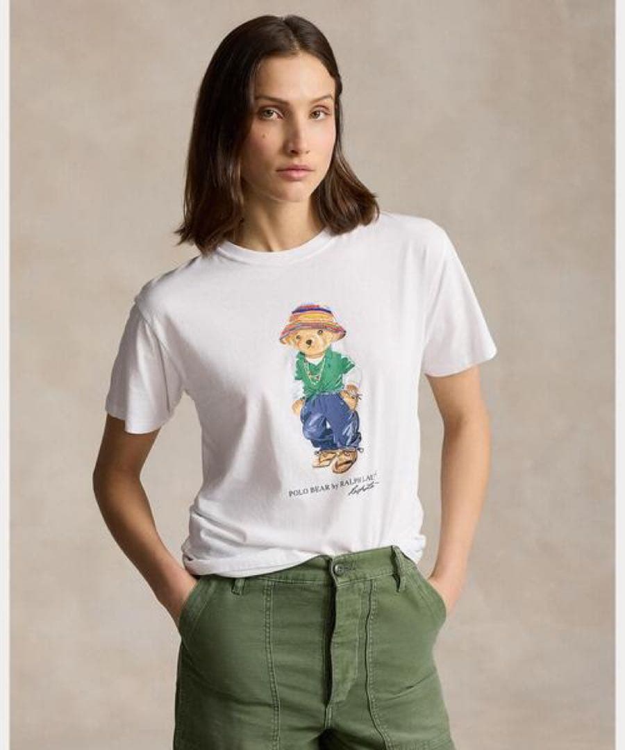 現行完売品✨ポロラルフローレン　Polo ベア コットン ジャージー Tシャツ