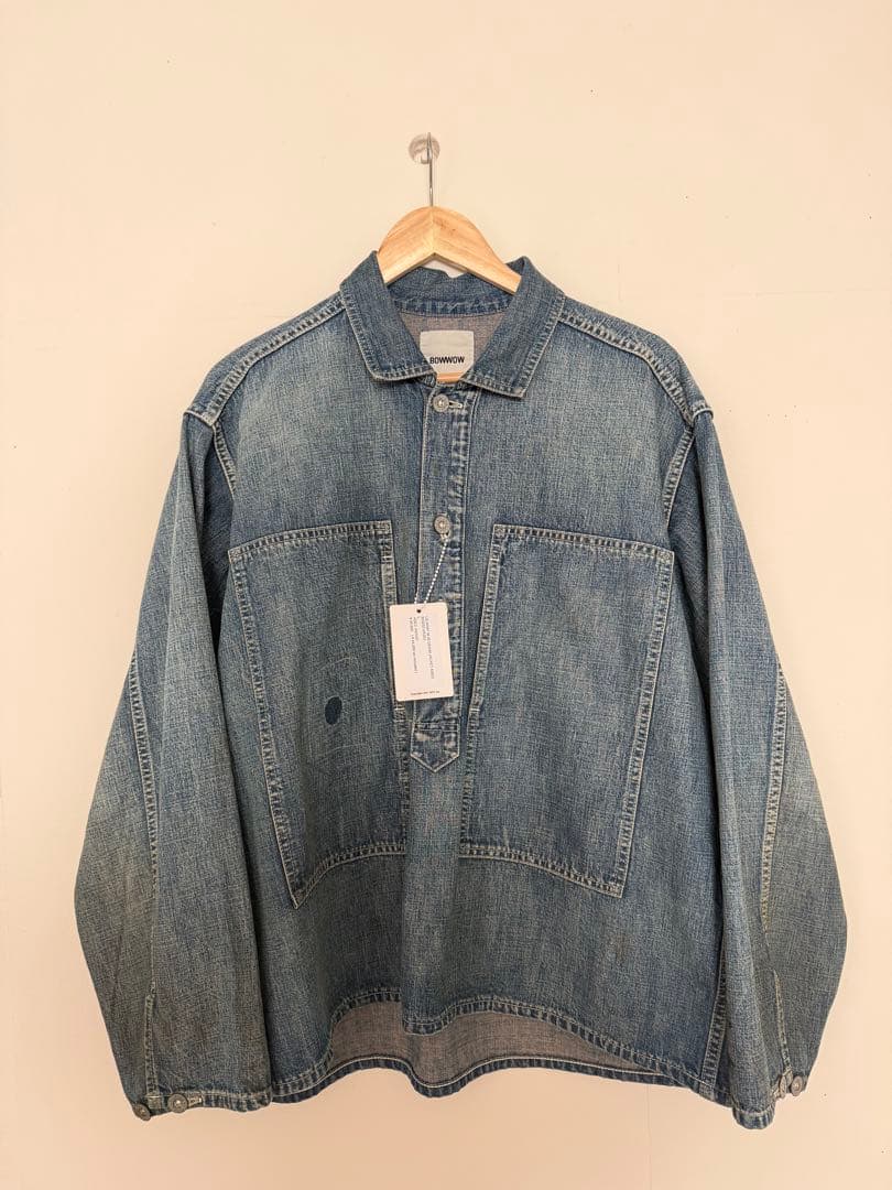 ジャケット・アウター BOWWOW US ARMY M-35 DENIM JACKET AGED