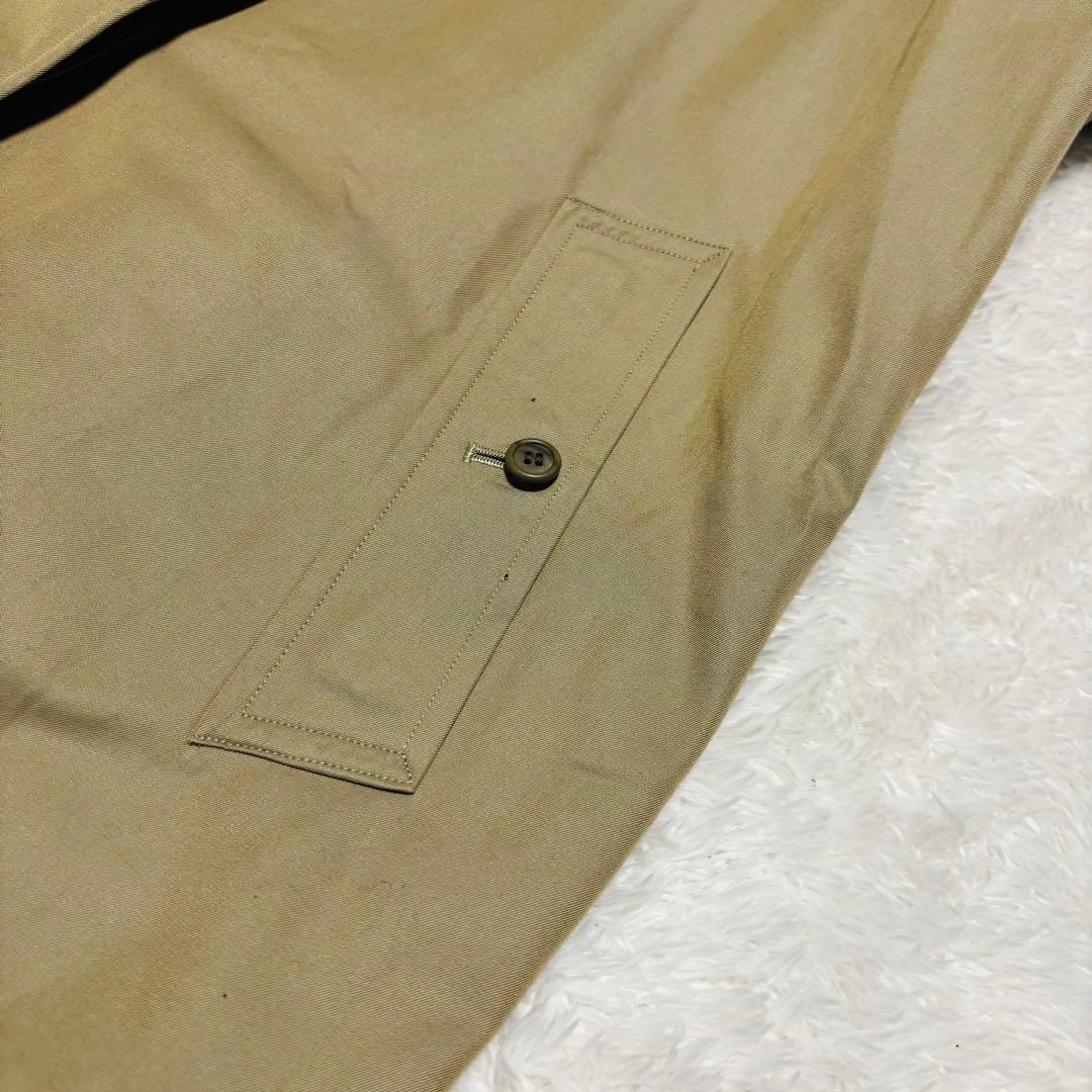 90s バーバリーズ ステンカラー ノバチェック ベージュ コート 2XL
