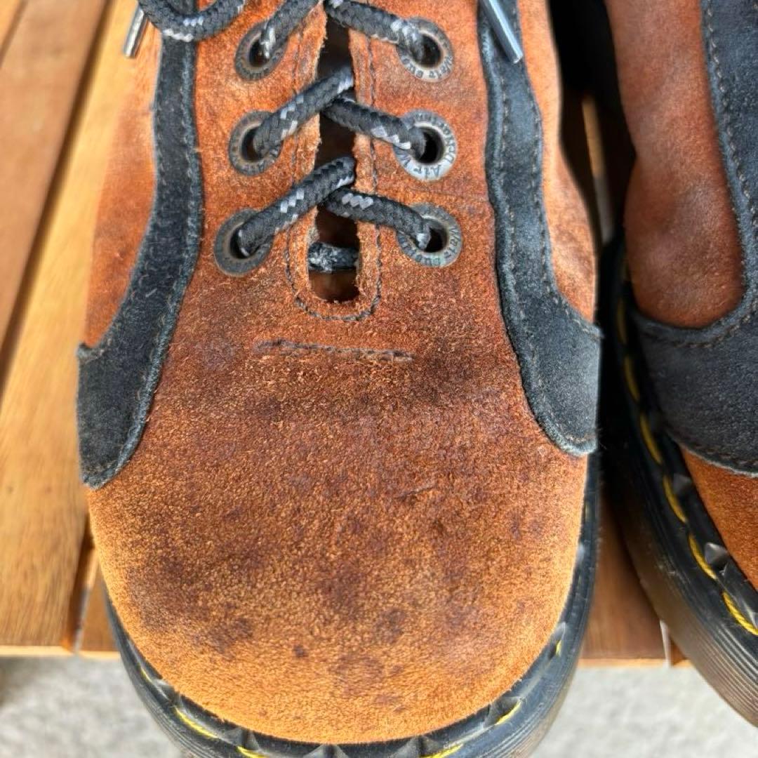 Dr.Martens ドクターマーチン ブラウン デッキシューズ 厚底