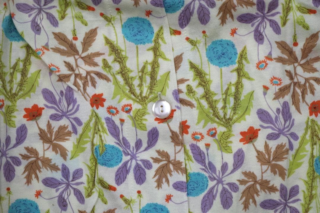 【新品】リバティ LIBERTY fabric　春夏物総柄パジャマ（L)