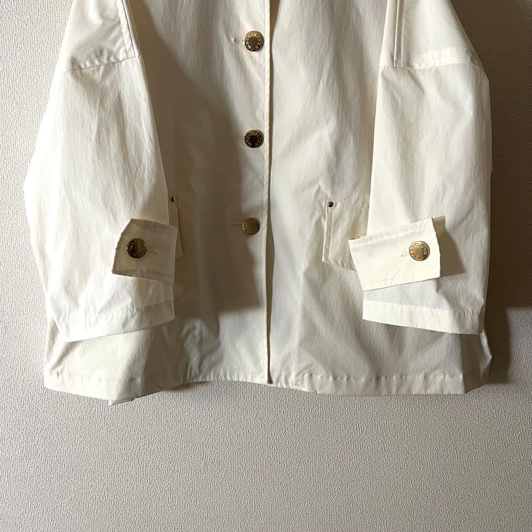 マッキントッシュ HUMBIE ジャケット ブルゾン ハンビー 金ボタン 白