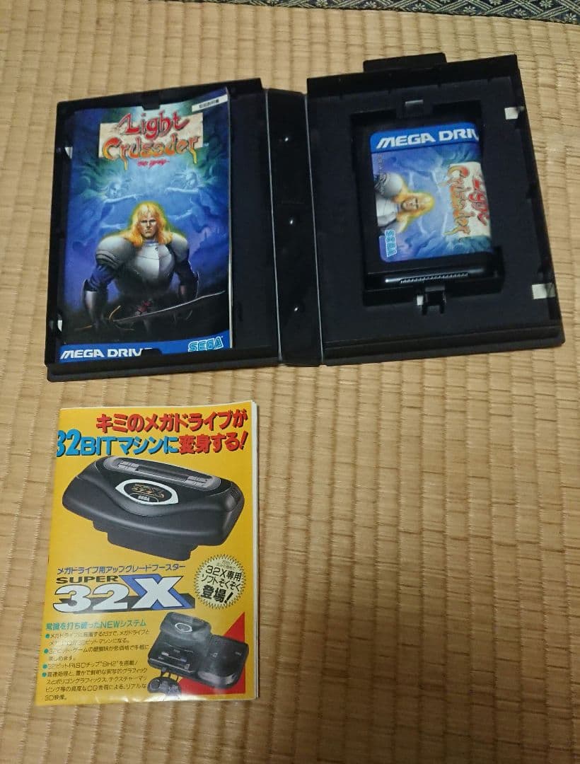 比較的美品 メガドライブ ライトクルセイダー