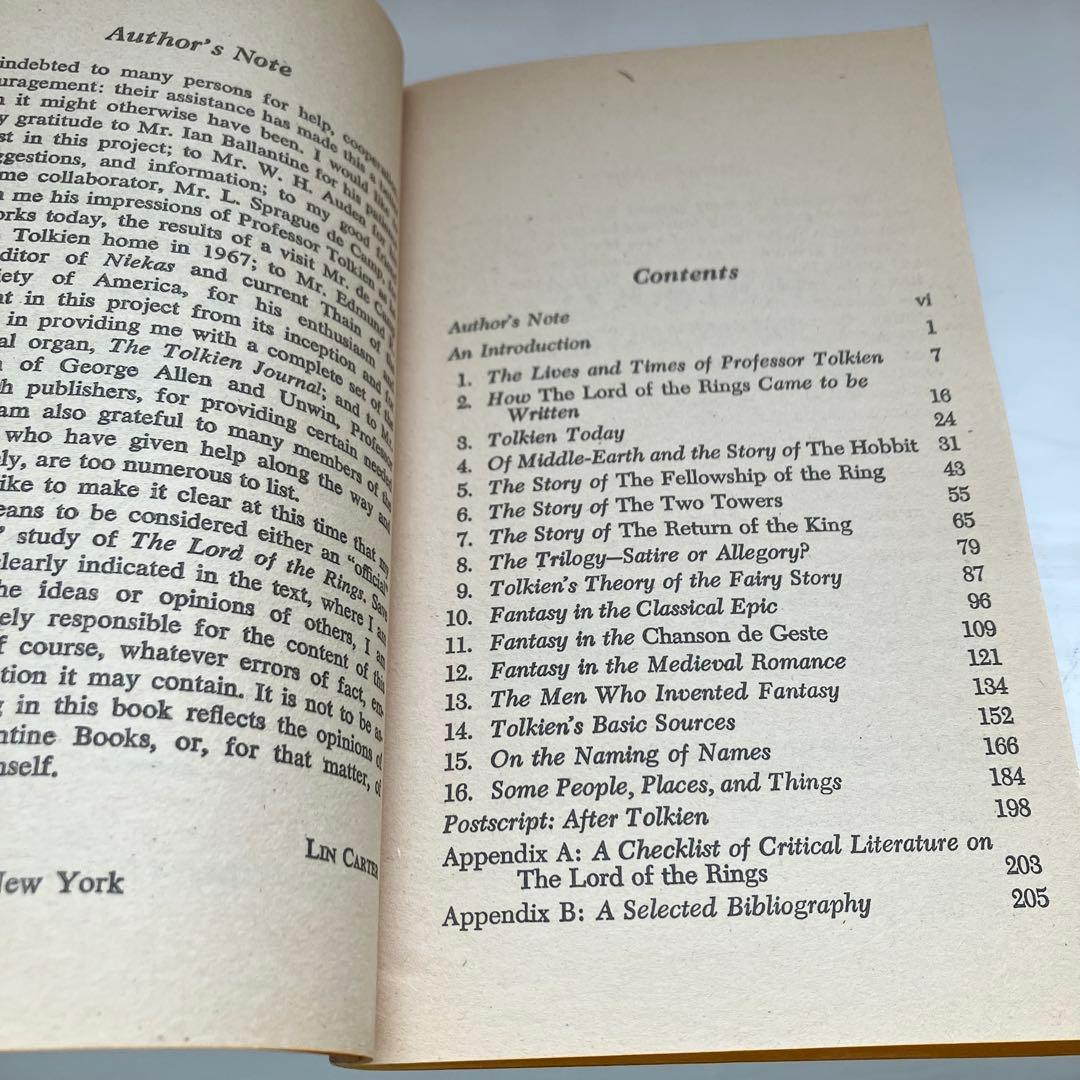 【貴重・レア】洋書・TOLKIEN・トールキン関連書籍・洋書・5冊セット・英語