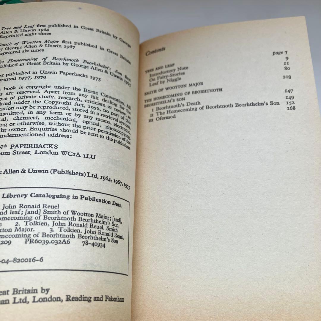 【貴重・レア】洋書・TOLKIEN・トールキン関連書籍・洋書・5冊セット・英語