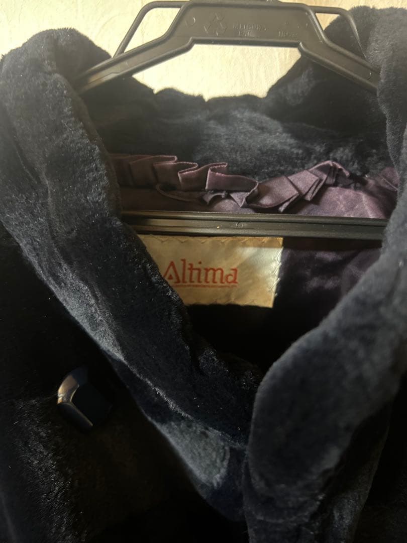 111 ALTIMA アルティマ　サガミンク　毛皮コート　ジャケット黒