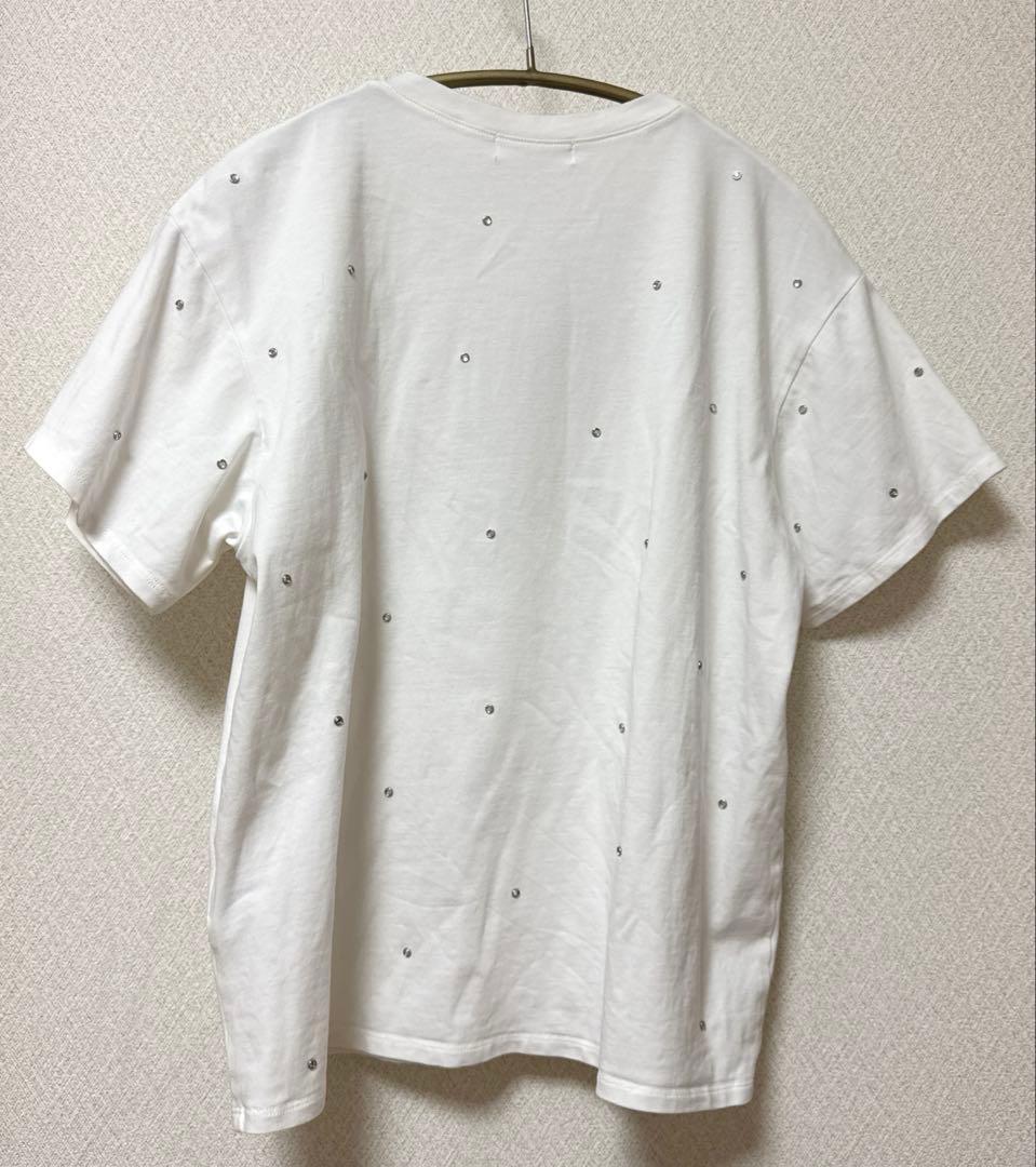 Darich ダーリッチ キルティングアップリケビジュー Tシャツ