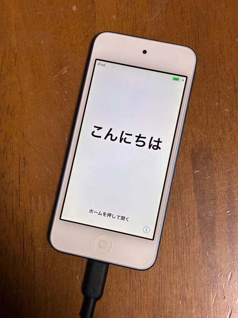 Apple iPod touch 第6世代 32GB ブルー　充電ケーブル付き