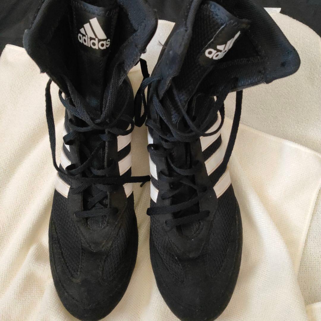 adidas ボクシングシューズ ブラック