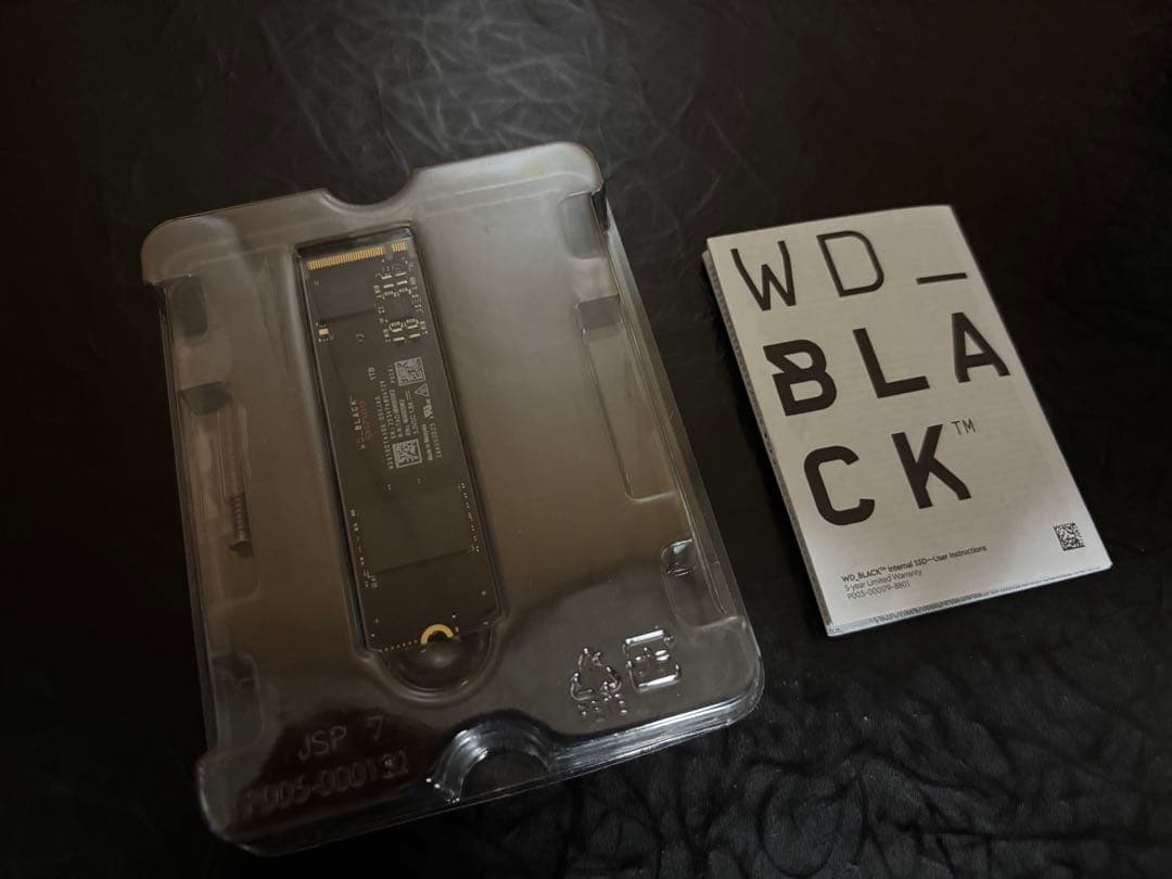 【ほぼ未使用】WD_BLACK SN7100 1TB NVMe SSD Gen4