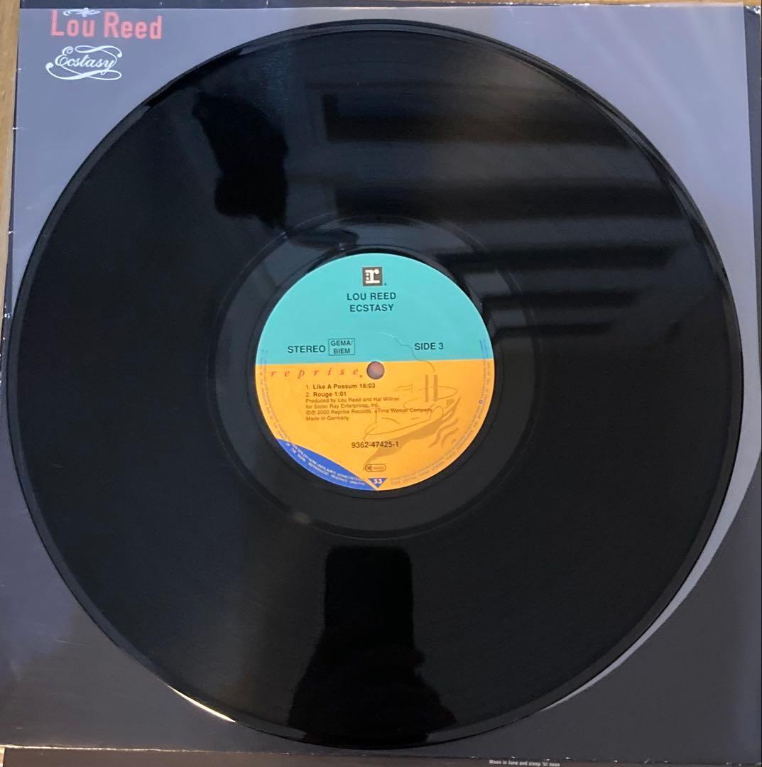 稀少オリジナル極品EcstasyエクスタシーLou Reedルーリードレコード
