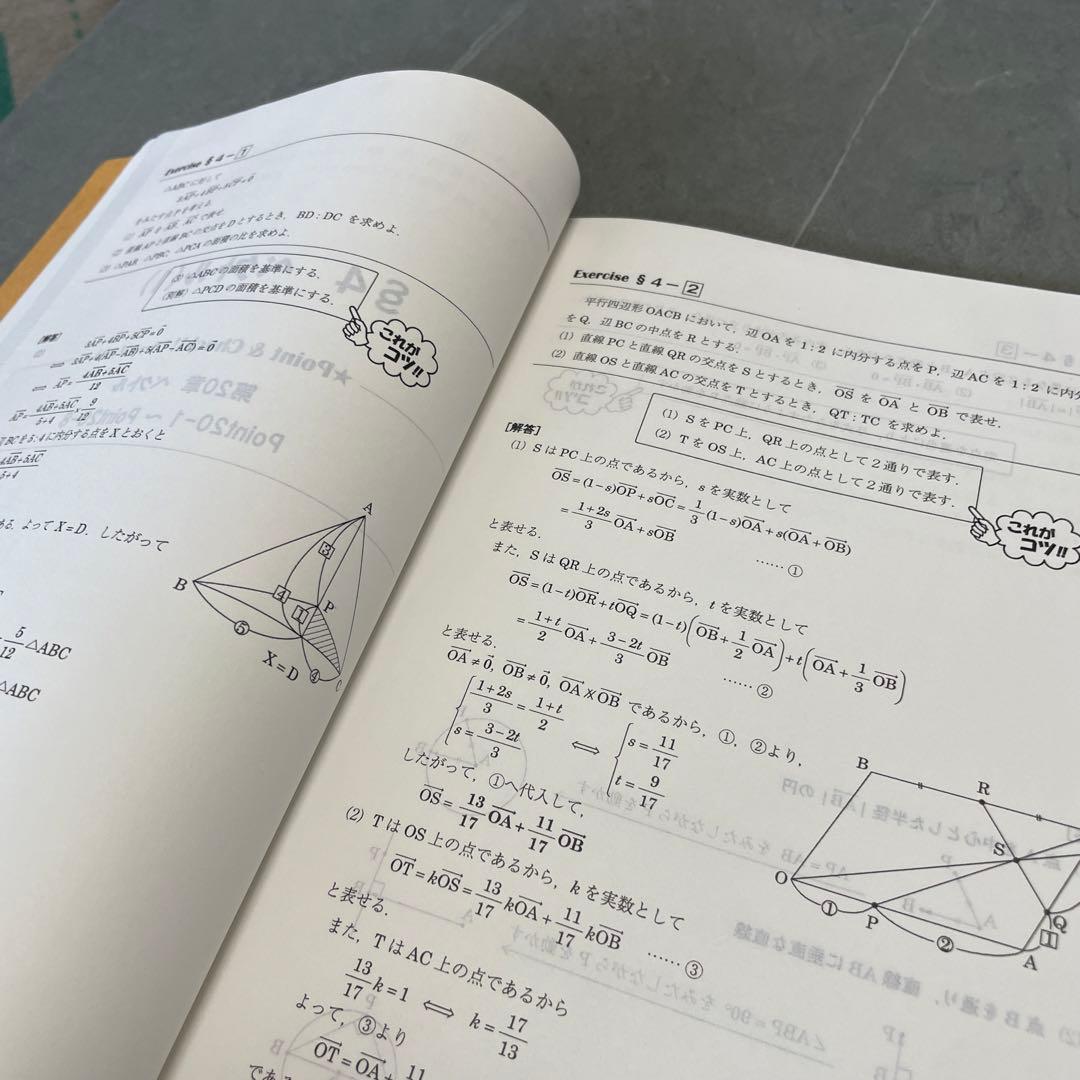 駿台　選抜理系数学（高2) テキスト•宿題プリント•テスト•板書セット