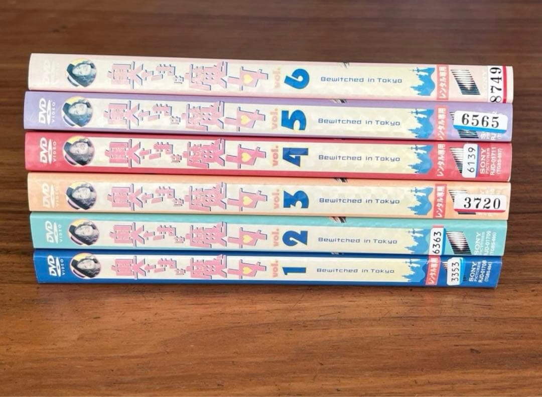 奥さまは魔女 DVD 全6巻　全巻セット　米倉涼子