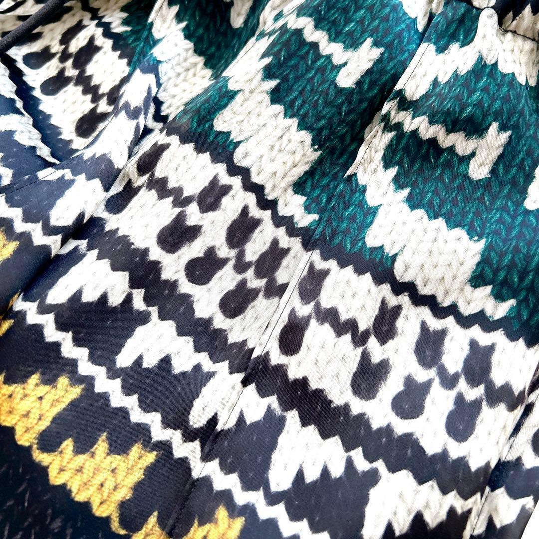 新品タグ付✨24aw✨サカイ　Pattern Knit Print Skirt