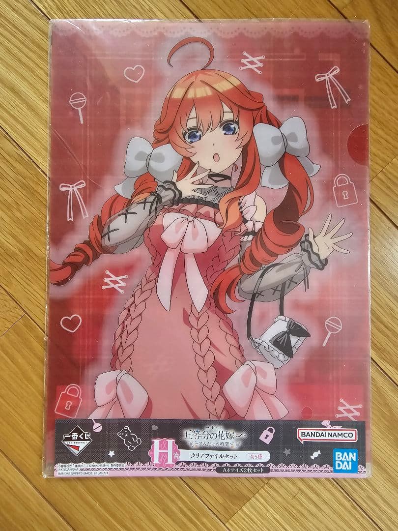 五等分の花嫁 A4クリアファイル など