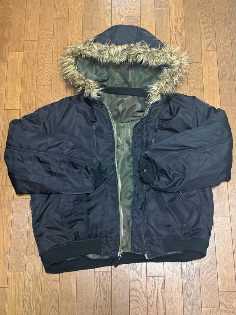 ジャケット・アウター FAF x FOSTEX MCD HOODED BOMBER BLOUSON