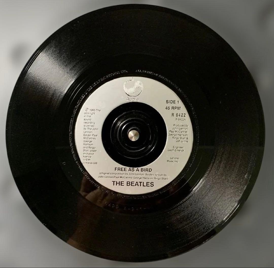 The Beatles / Free As A Bird ヨーロッパ盤7\"