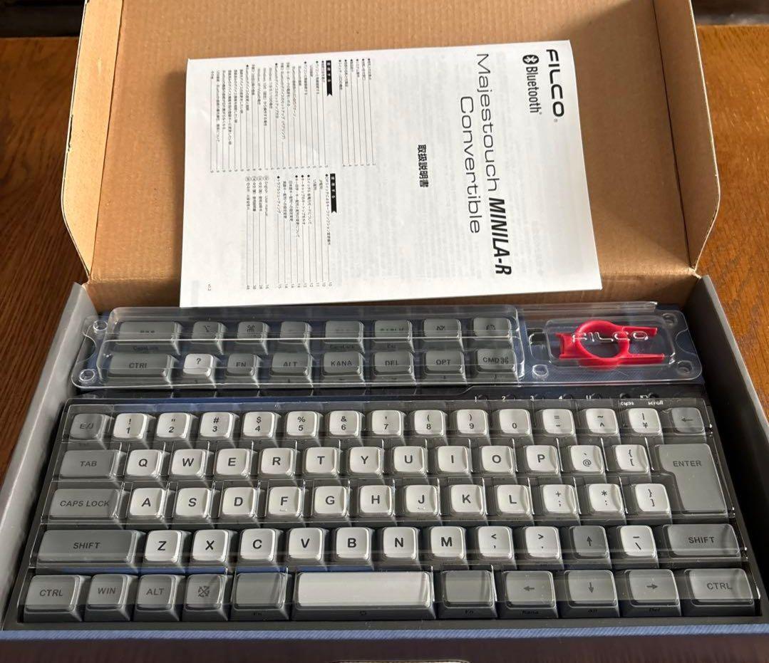 【美品】静音赤軸 Majestouch MINILA-R Convertible