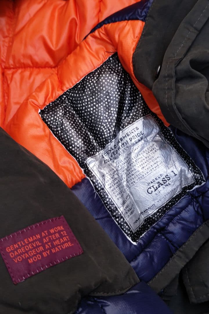 SCOTCH & SODA 中綿 PARKA モッズコート【M】オリーブグリーン