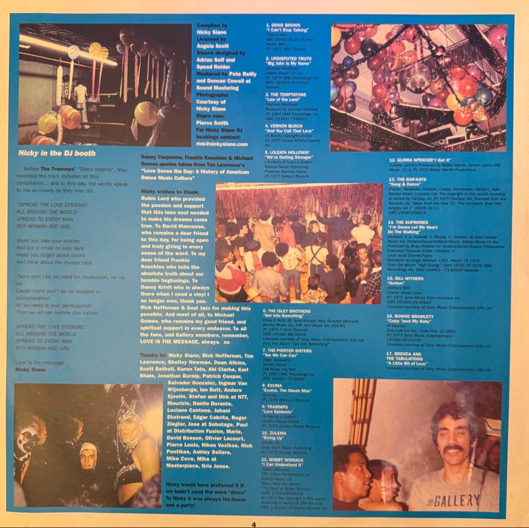 洋楽 Nicky Siano THE GALLERY 1973-77