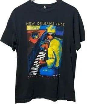s*j様 New Orleans Jazz Tシャツ ブラックMサイズ