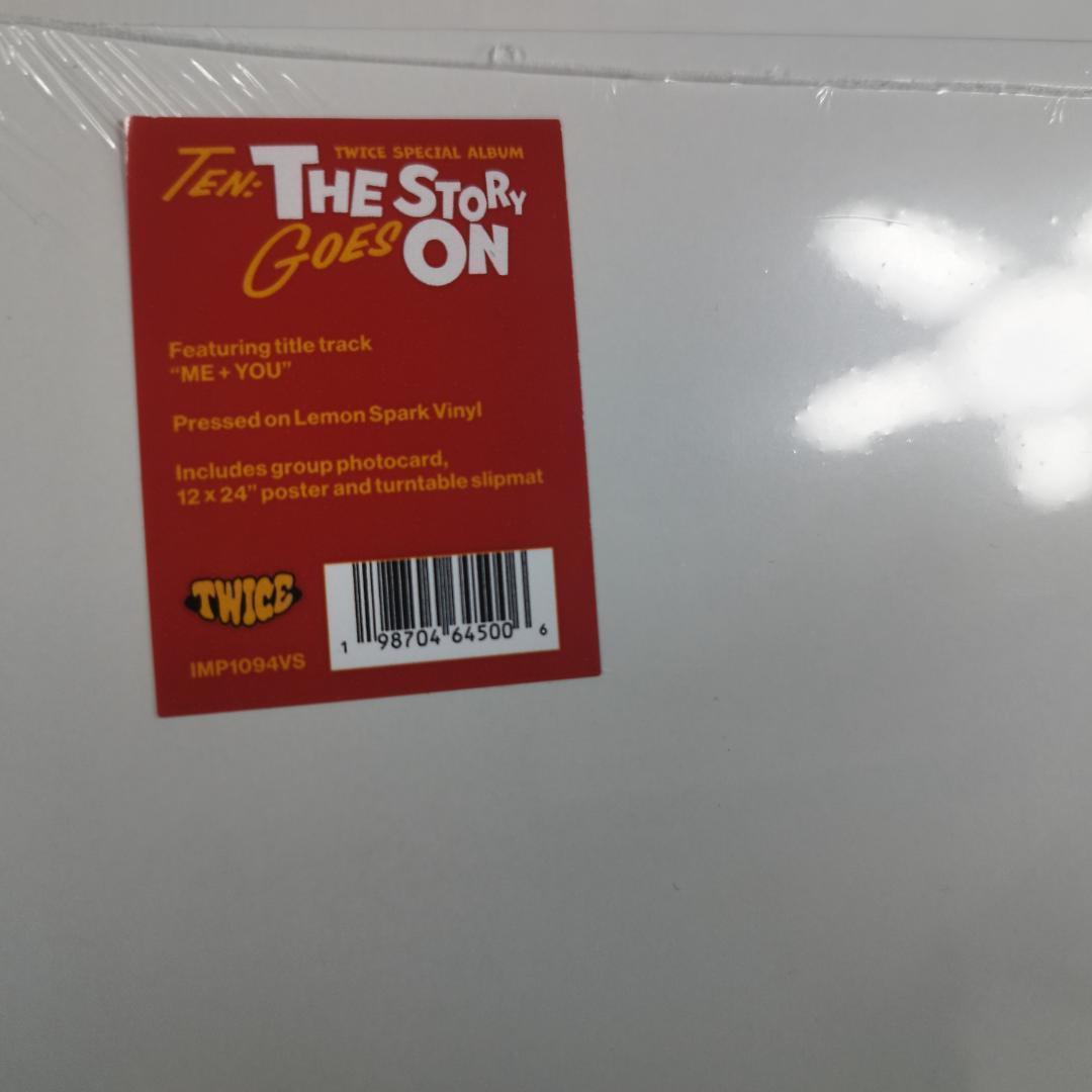 TWICE TEN レコード The Story Goes On Le I617