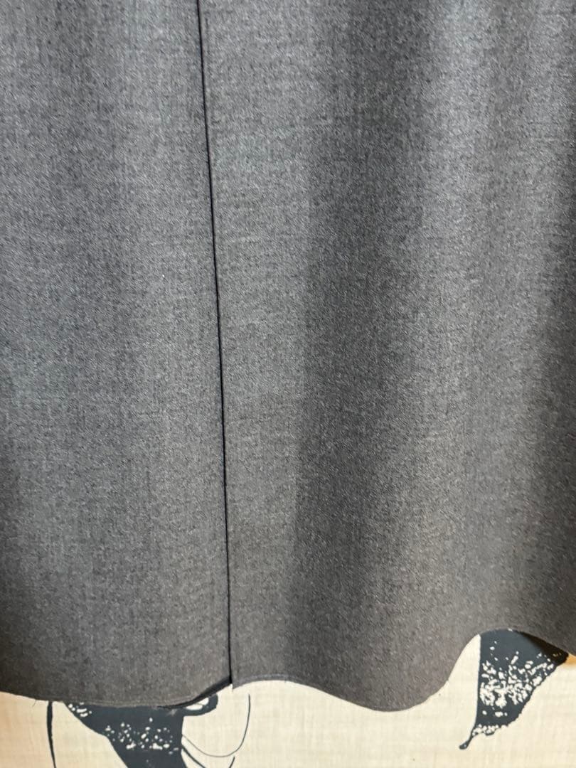 ETRE TOKYO エトレ ボンディングロングスカート グレー