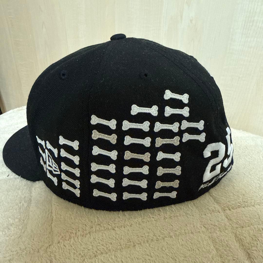は*る様 Supreme × NEWERA bones box logo cap