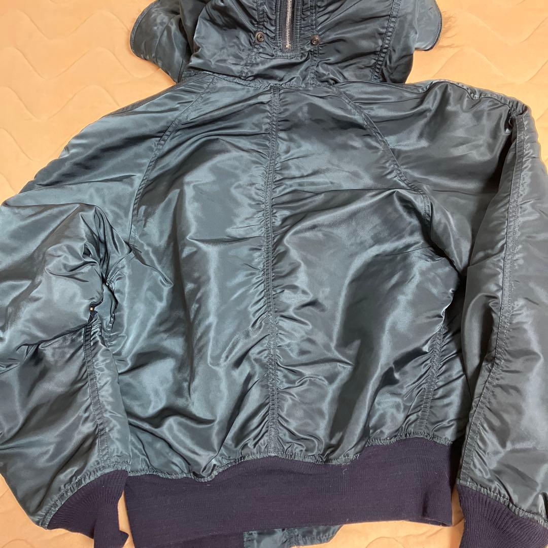 ALPHA INDUSTRIES N-2B フライトジャケット ネイビー M