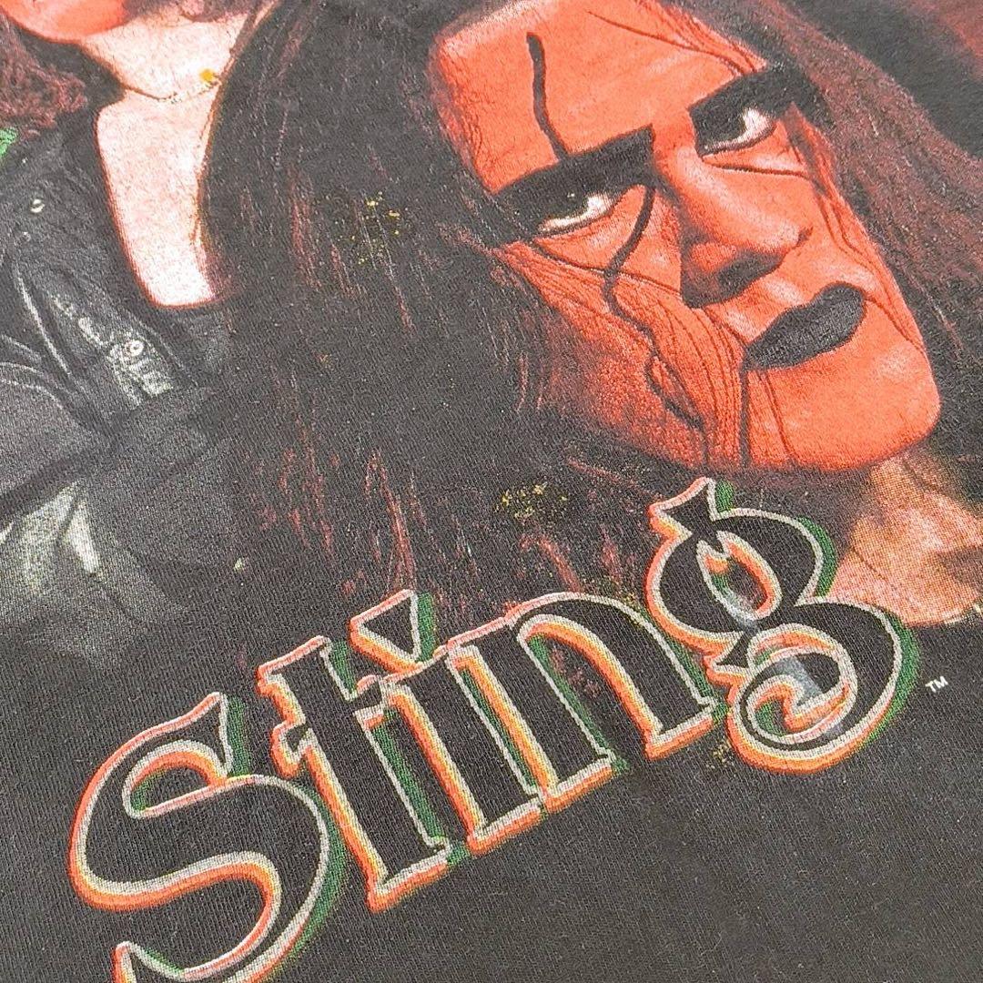 希少　90s WCW STING vintage Tシャツ スティング　プロレス