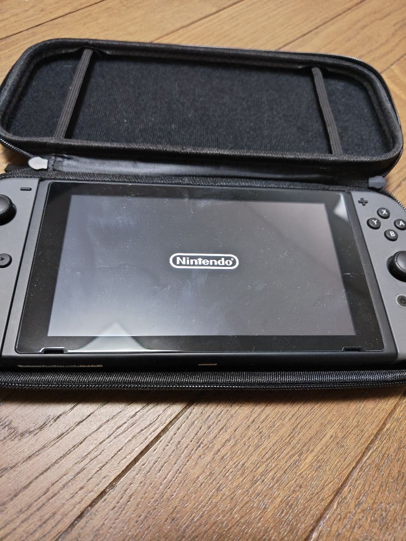 Nintendo Switch 本体 グレー リングフィット　コントローラー3つ