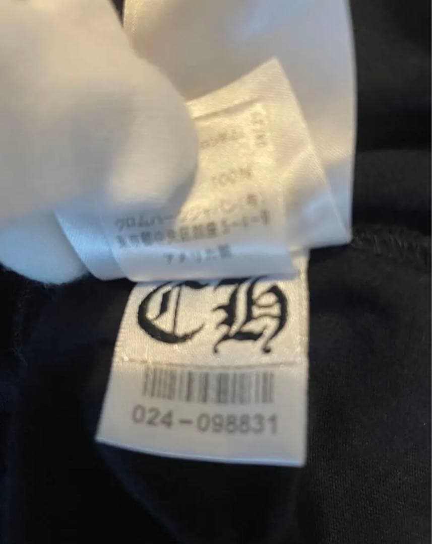 m*i様 CHROME HEARTS 黒 Tシャツ サイズL