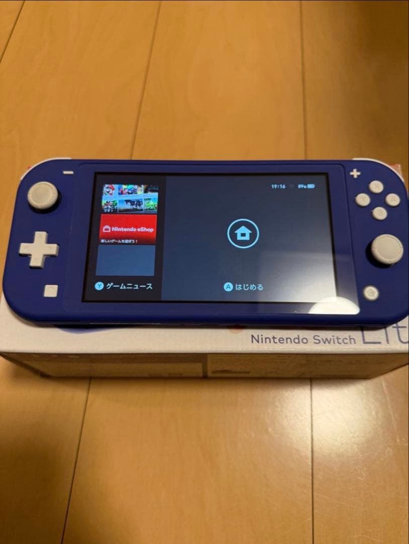 Nintendo Switch Lite ブルー 動作確認済み