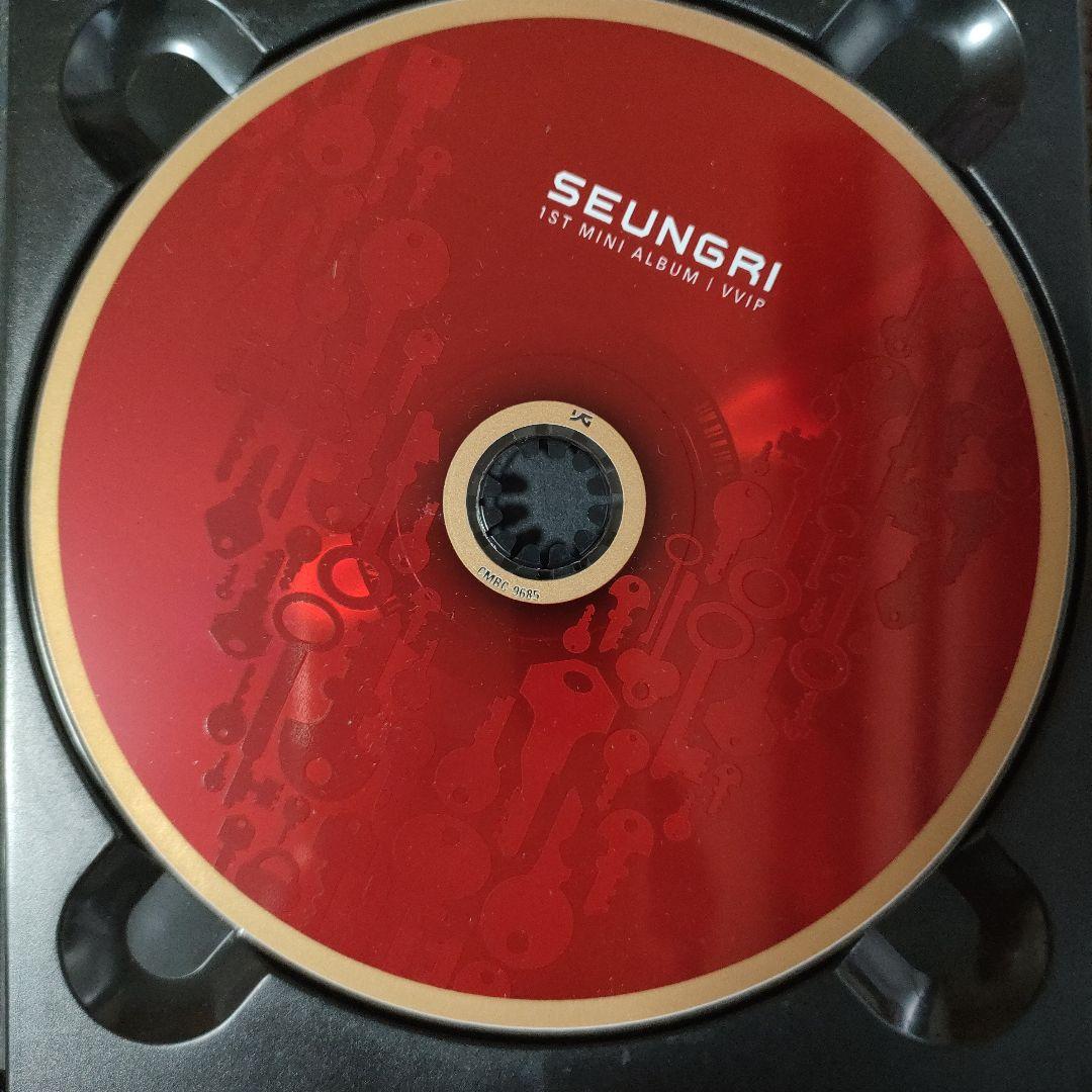 BIGBANG VIソロ SEUNGRI 【 V.VIP 】韓国盤CD カード付