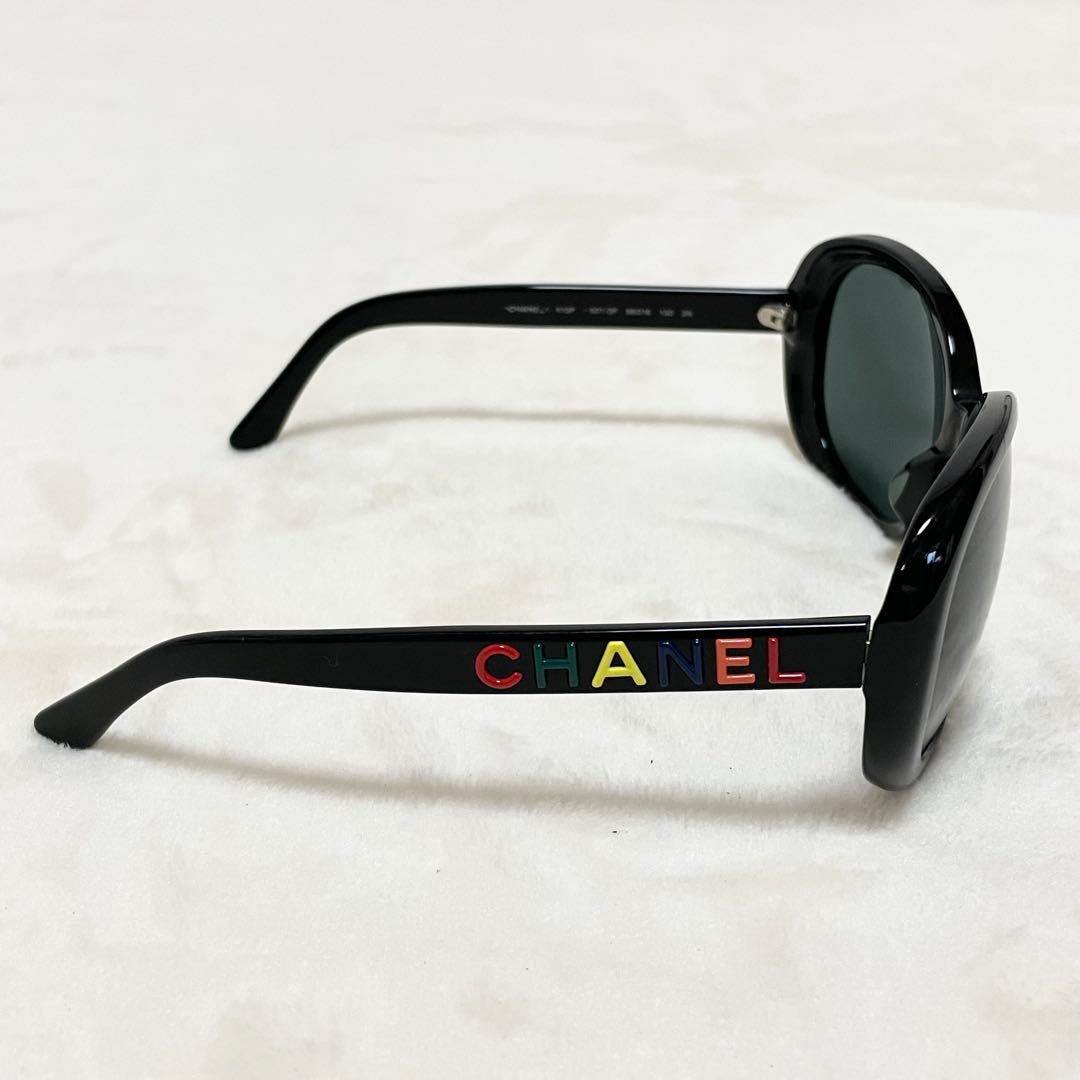 極美品 CHANEL シャネル サングラス マルチカラー 希少モデル 5138