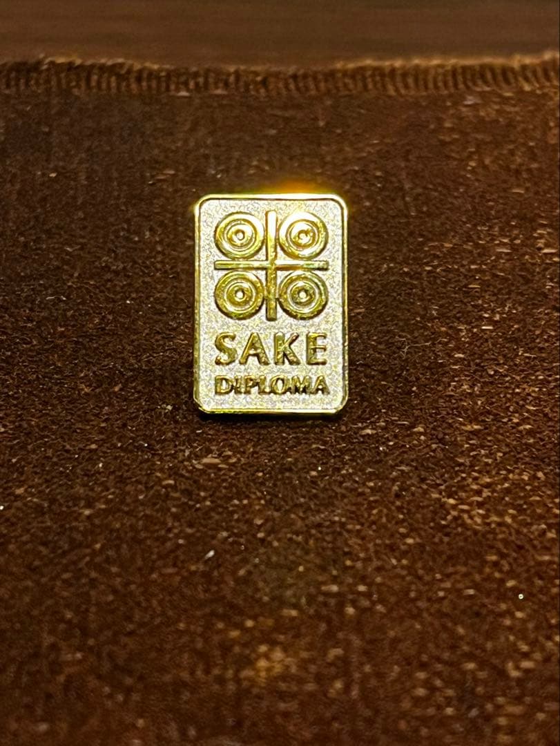 SAKE DIPLOMA ピンバッジ　酒ディプロマ