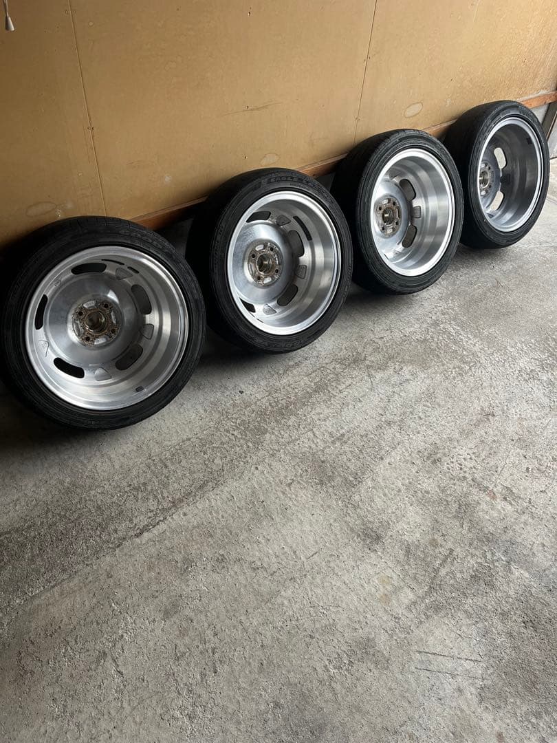 廃盤　スピードマスター　ムーンアイズ　15 5j 4h 100 +45 軽用