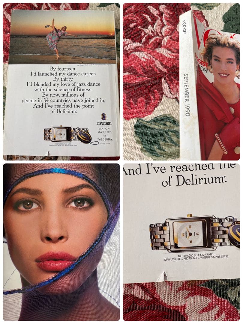VOGUE US 1990年　September 特大・特別号　スーパーモデル
