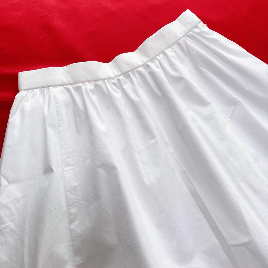 23区 ハイカウント ウェザー ストレッチ ティアード スカート 32 美品❣️