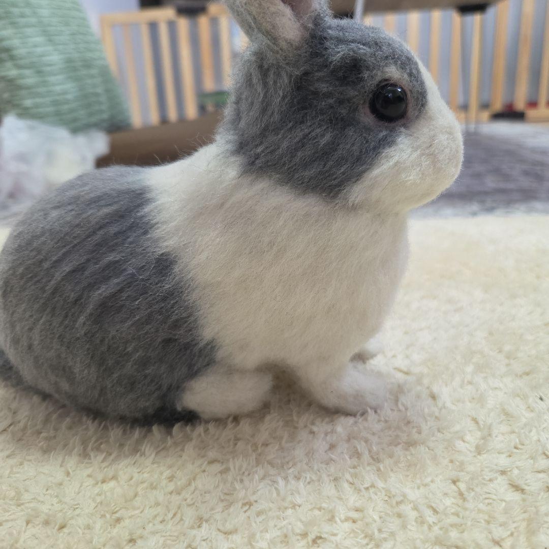 羊毛フェルト うさぎ