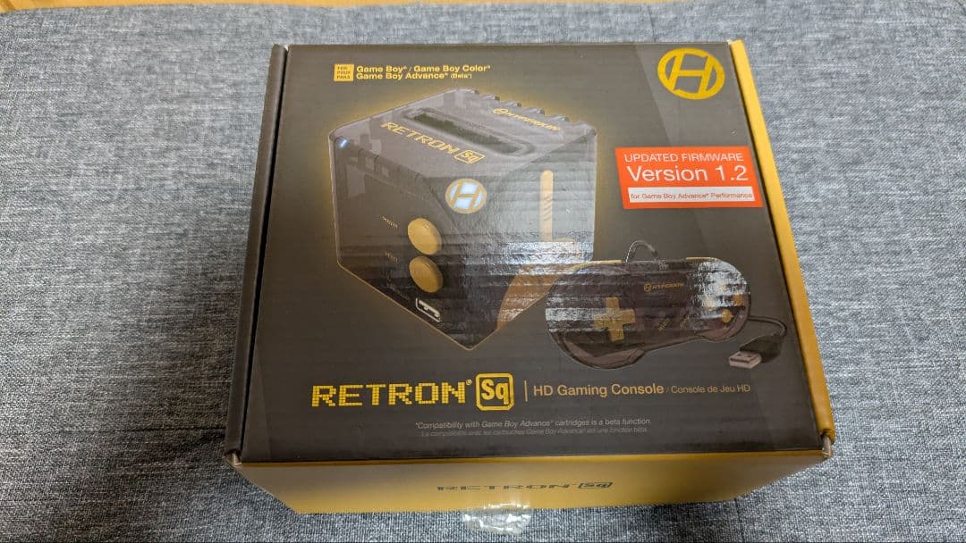 RETRON sq レトロンsq ゲームボーイ互換機 クリアボディ