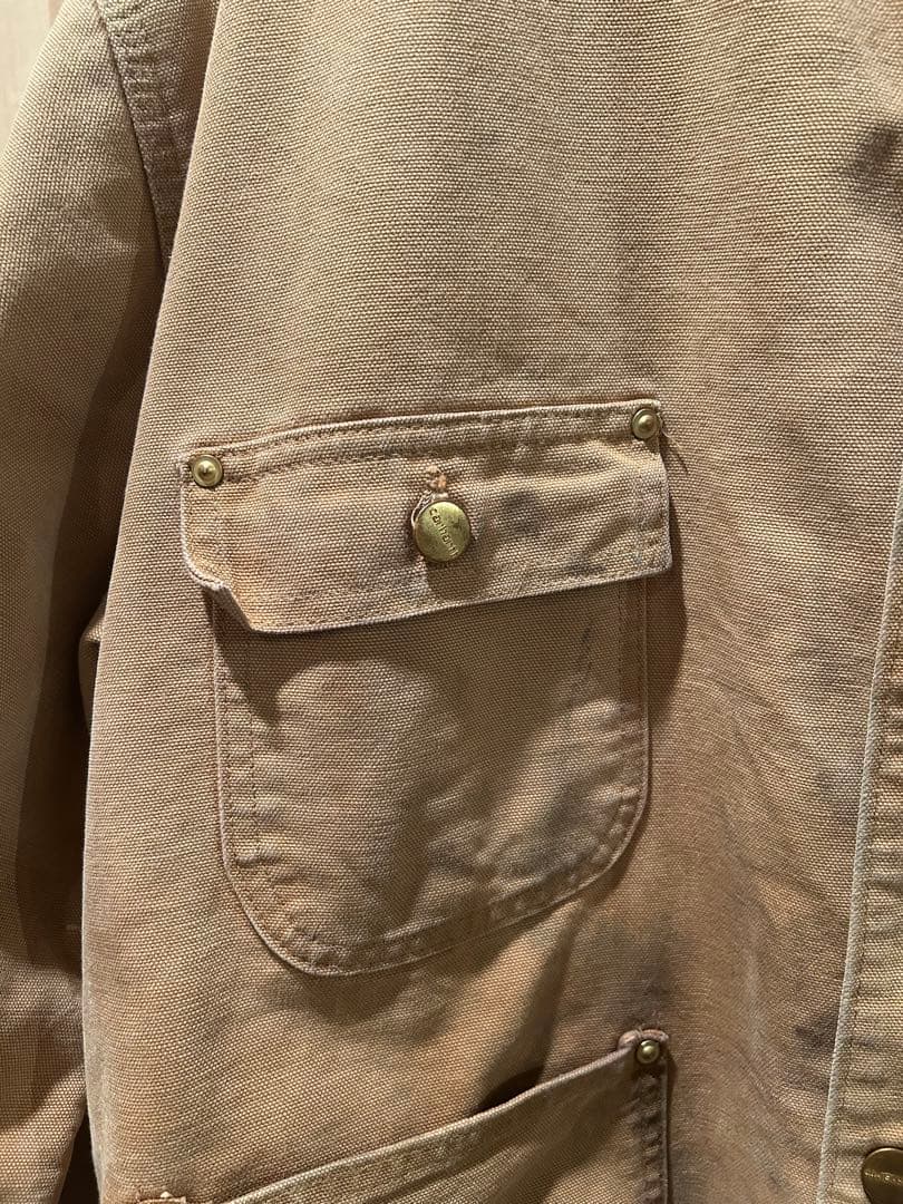 Carhartt ミシガンチョアコート　80年代ダック地カバーオール